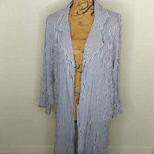 Anama Striped Jacket/Kimono Size L